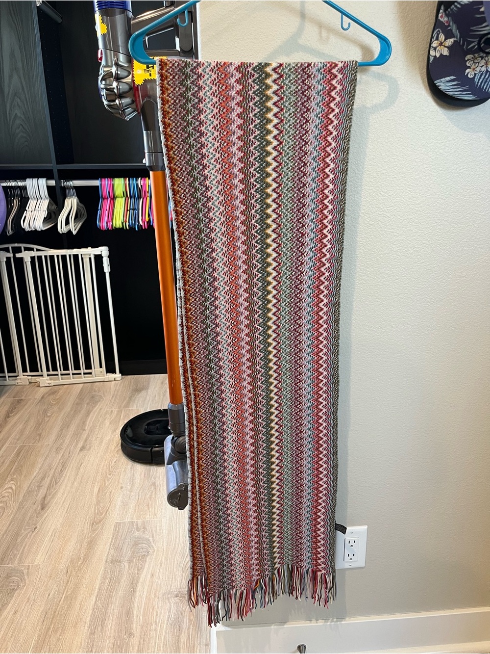 Missoni Multi-Color wool scarf